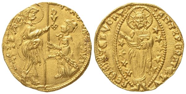 VENEZIA. Francesco Foscari (1423-1457). Ducato. Au (3,53 g; 21,2 mm)  - Asta Monete e medaglie medievali e moderne italiane ed estere - Bertolami Fine Art - Casa d'Aste