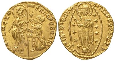 Venezia. Francesco Foscari (1423-1457). Ducato. Au (3,5 G; 20,6 MM)