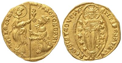 Venezia. Francesco Foscari (1423-1457). Ducato. Au (3,58 G; 20,8 MM)