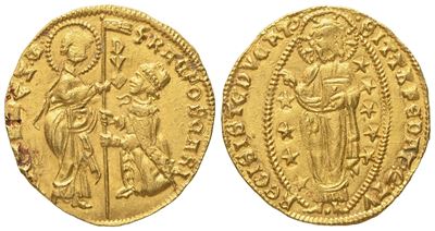 Venezia. Francesco Foscari (1423-1457). Ducato. Au (3,58 G; 20,5 MM)