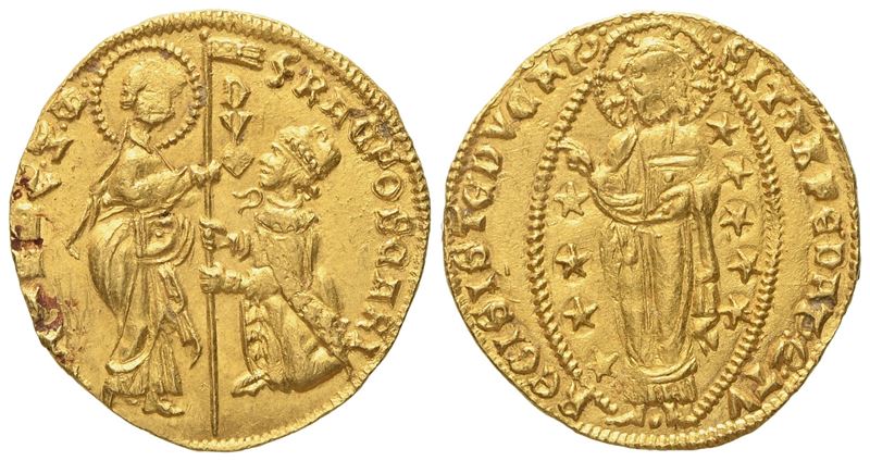 Venezia. Francesco Foscari (1423-1457). Ducato. Au (3,58 G; 20,5 MM)
