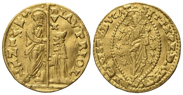 VENEZIA. Lorenzo Priuli (1556 - 1559). Zecchino. Au (3,45 g; 20,3 mm)  - Auction Modern Coins - Bertolami Fine Art - Casa d'Aste