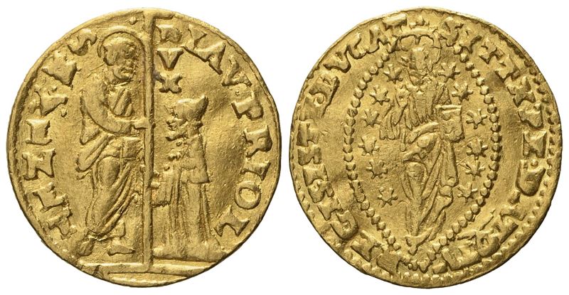 Venezia. Lorenzo Priuli (1556 - 1559). Zecchino. Au (3,45 G; 20,3 MM)