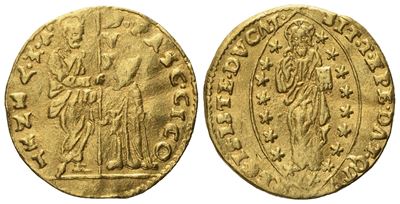 Venezia. Pasquale Cicogna (1585 - 1595). Zecchino. Au (3,30 G; 19,5 MM)