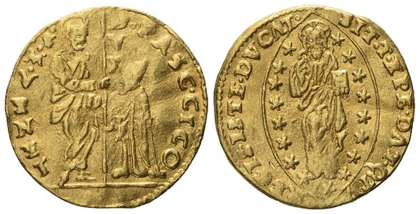 VENEZIA. Pasquale Cicogna (1585 - 1595). Zecchino. Au (3,30 g; 19,5 mm)