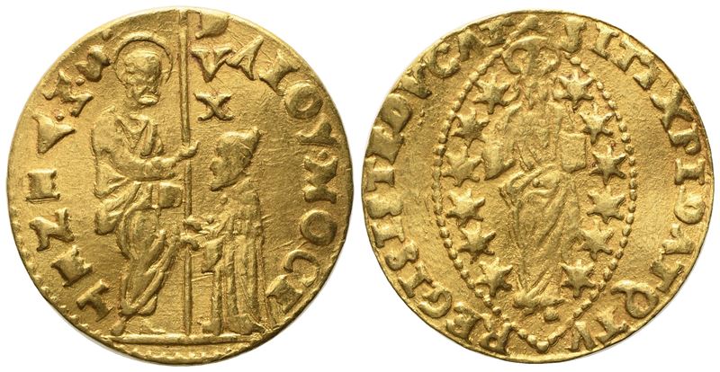 Venezia. Alvise Mocenigo III (1722-1732). Zecchino. Au (3,45 G; 19,6 MM)