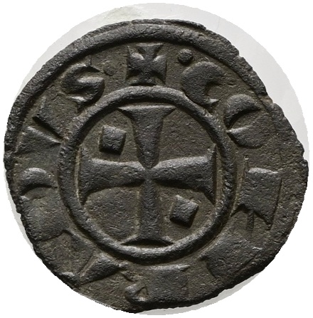 Brindisi. Corrado i (1250-1254). Denaro. Mir 306; Mi; 0,91gr; 16,4mm; Raro