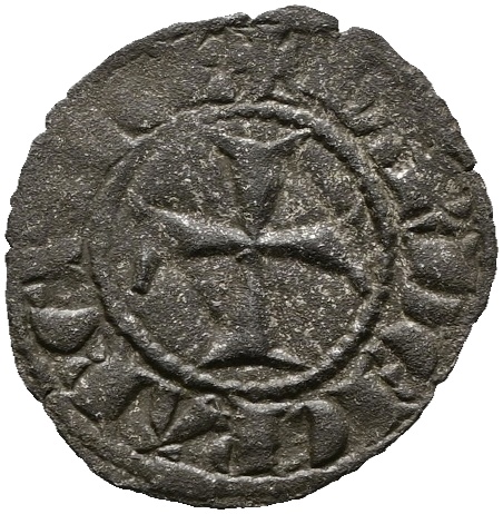 Messina. Regno di Sicilia. Carlo i D'angiò (1266-1282). Denaro Ka. Mir 160; Mi; 0,63gr; 17,5mm