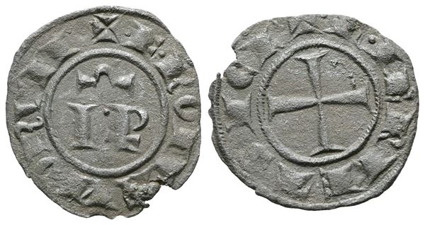 MESSINA. REGNO DI SICILIA. Federico II (1197-1250). Denaro (1246). Mir 101; Mi; 0,63gr; 17mm  - Asta MONETE E MEDAGLIE MODERNE, CONI, PUNZONI E RARITÀ MASSONICHE - Bertolami Fine Art - Casa d'Aste