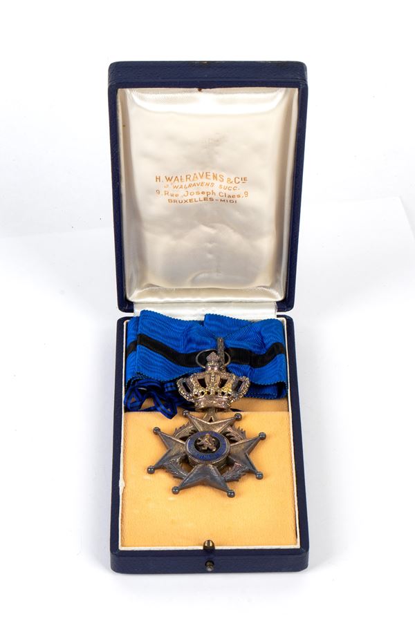 Belgium, an Order of Leopold, commander's badge