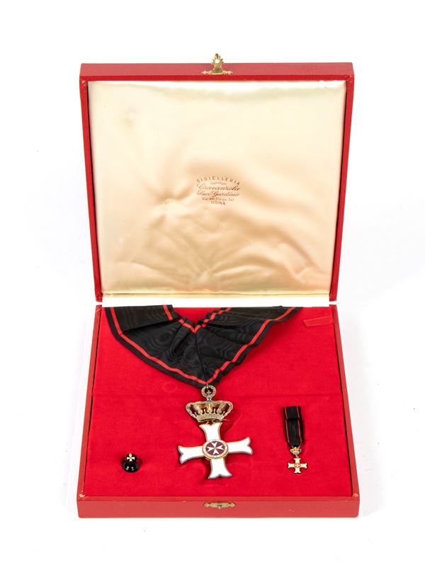 A  Order Militense of Malta, commander's cross