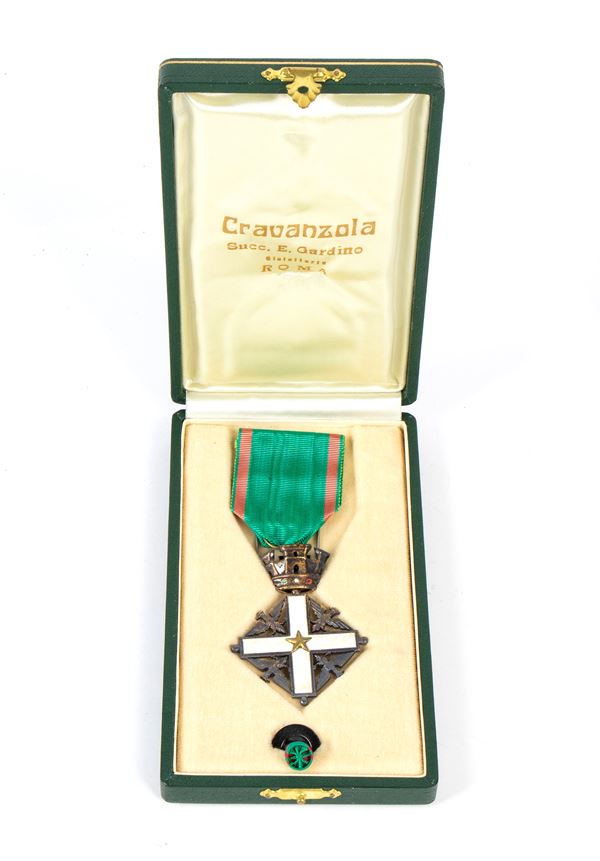 Italy, Republic, Order of Merit, knight cross, cased