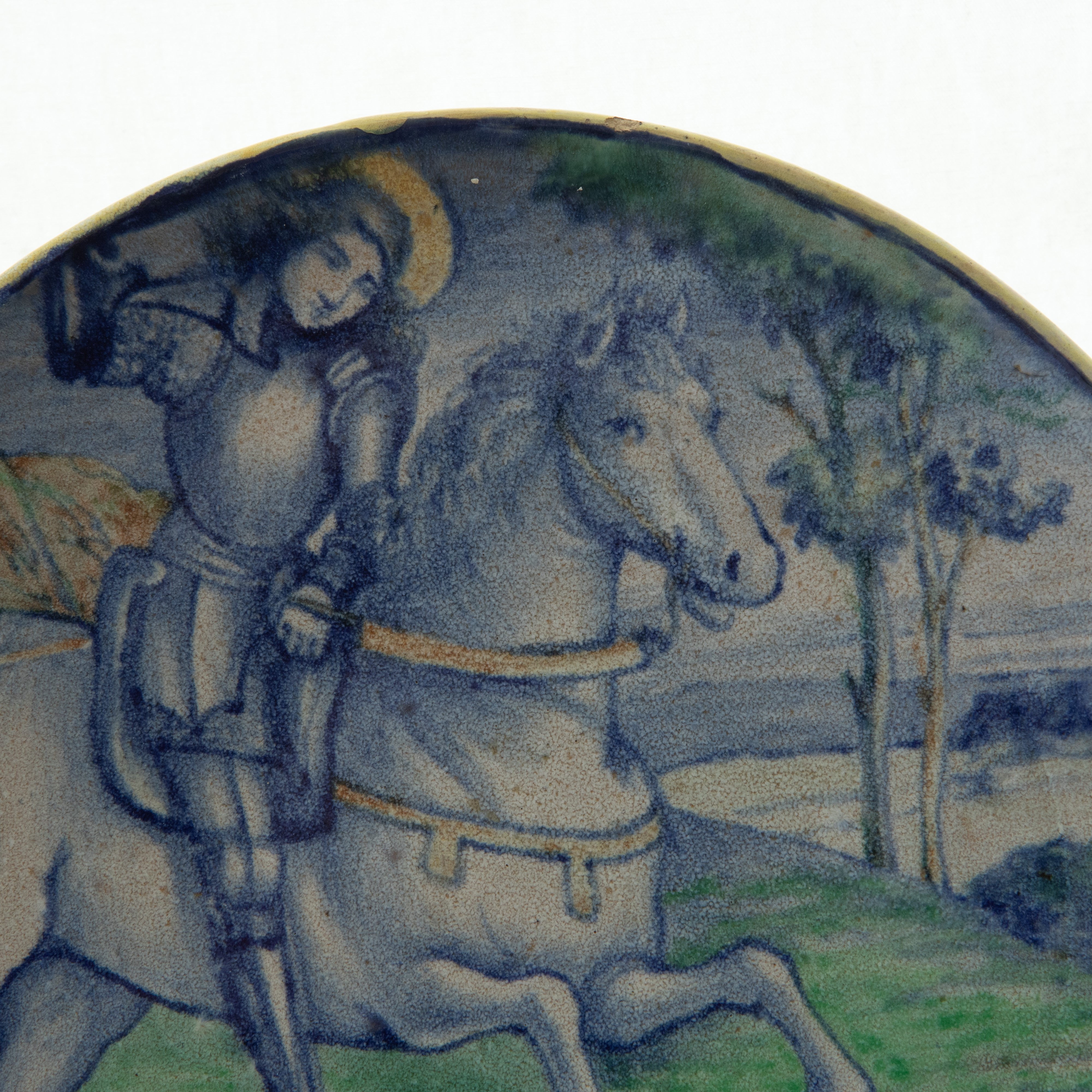 Torquato Castellani - Piatto in Ceramica Policroma