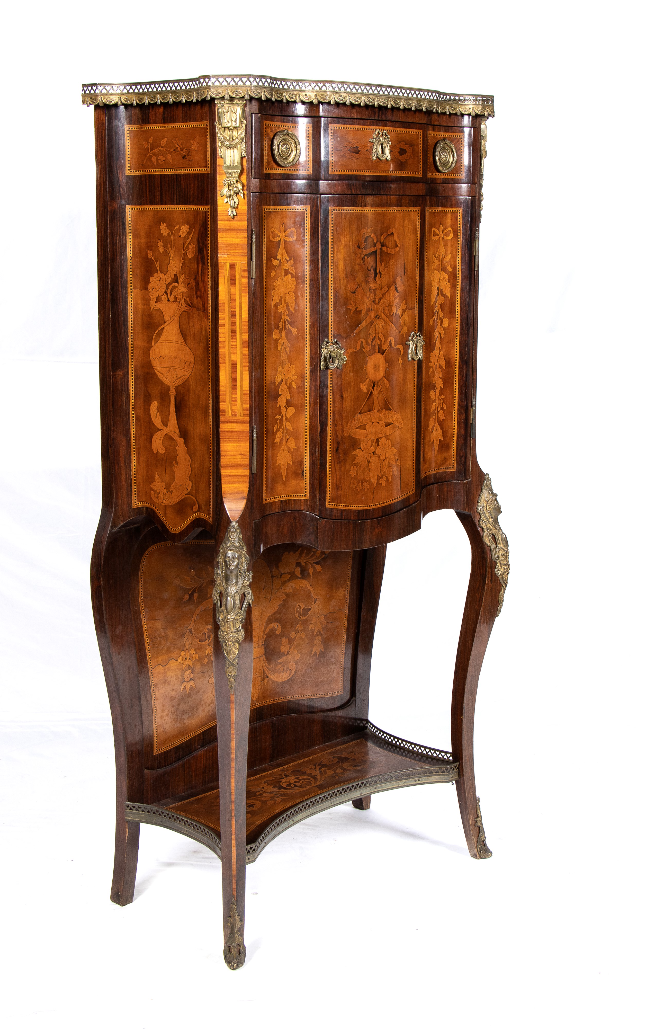 Mobile Napoleone III° Francese Intarsiato