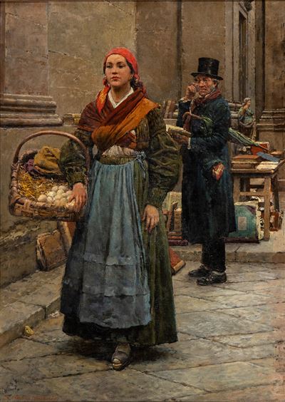 Contadina al Mercato