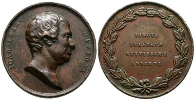 Italia. Personaggi. Medaglia Giovan Francesco Napione. Opus: Galeazzi. Ae; 48,09gr; 43,81mm Bb