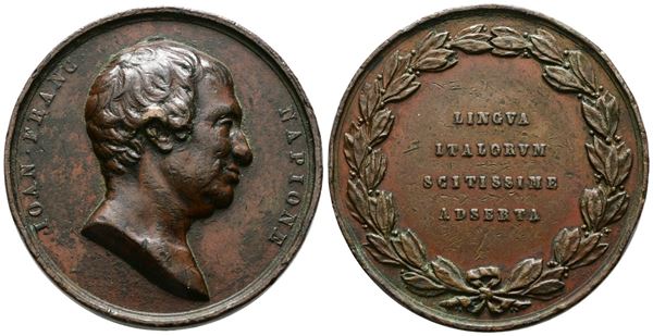 PERSONAGGI. Medaglia Giovan Francesco Napione. Opus: Galeazzi. Ae; 48,09gr; 43,81mm