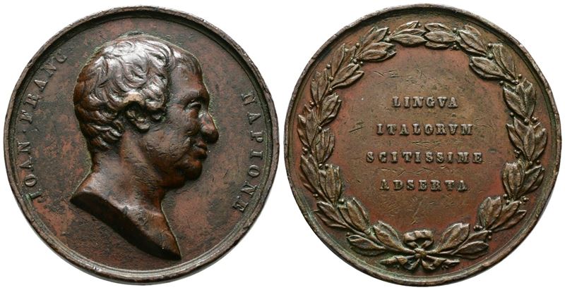 Personaggi. Medaglia Giovan Francesco Napione. Opus: Galeazzi. Ae; 48,09gr; 43,81mm