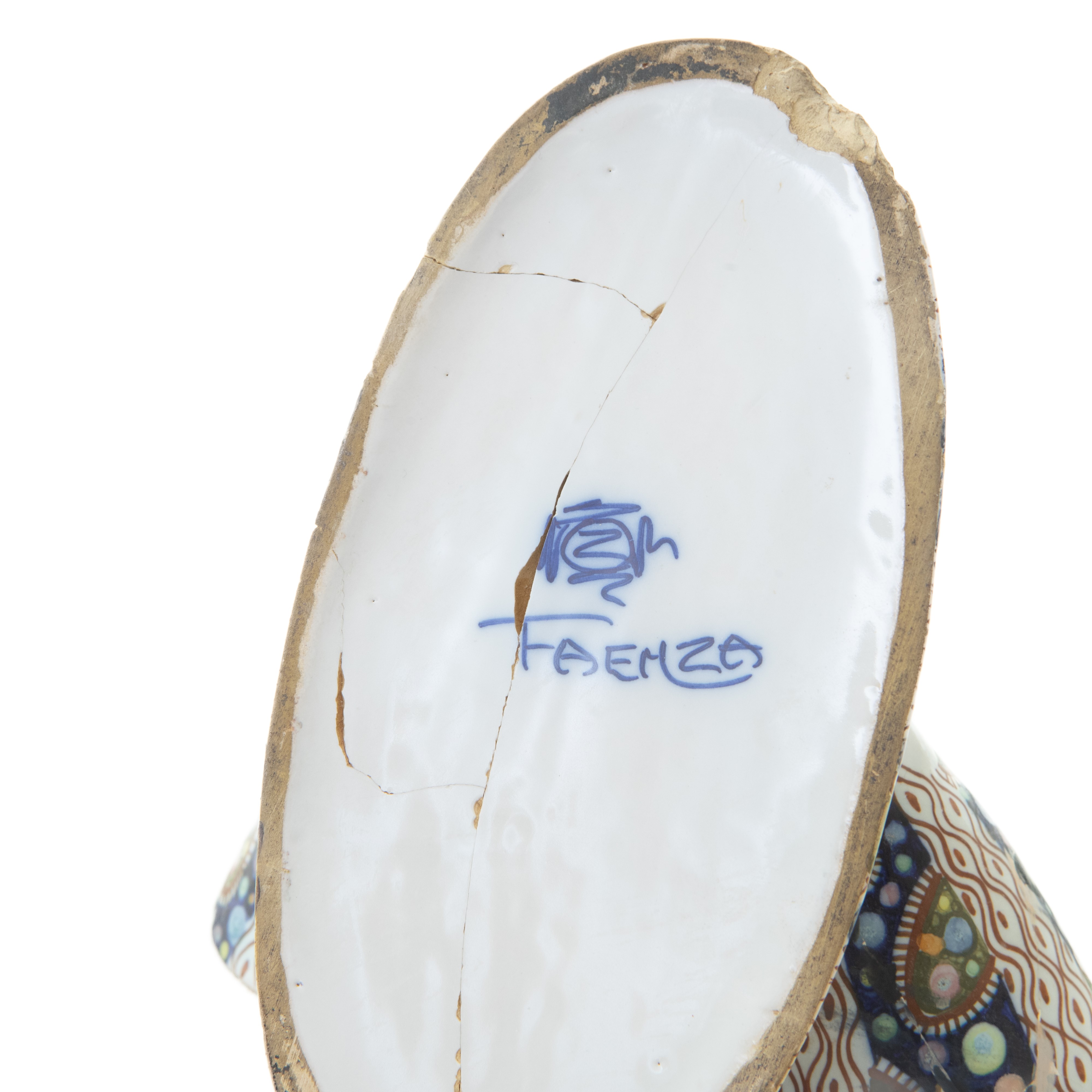 Francesco Nonni - Scatola in Ceramica Policroma