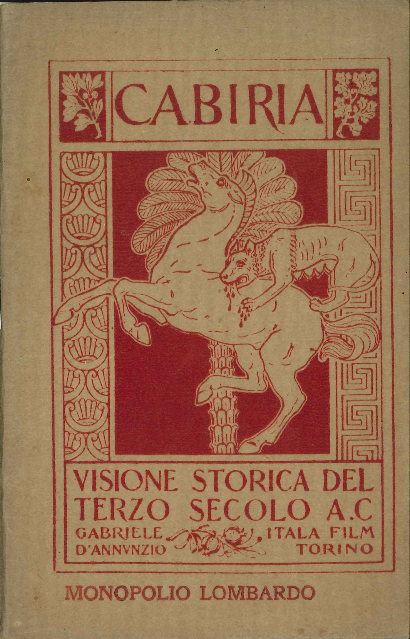 Dannunziana - Cabiria