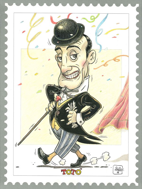 TOTO' - Cicaré Mauro  - Auction Memorabilia. History & Movie - Bertolami Fine Art - Casa d'Aste