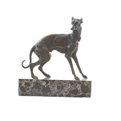 Levriero, Scultura a Tutto Tondo
