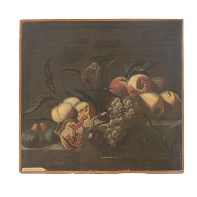 Pittore D'accademia , Natura Silente con Frutta