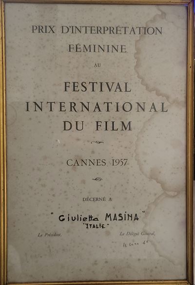 Masina, Giulietta (san Giorgio di Piano, 22 Febbraio 1921 – Roma, 23 Marzo 1994)