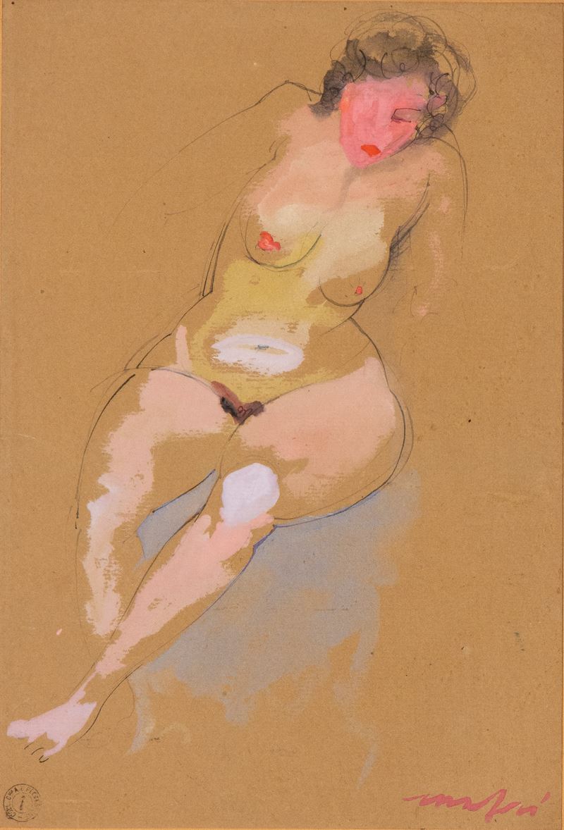 Mario Mafai - Nudino Femminile