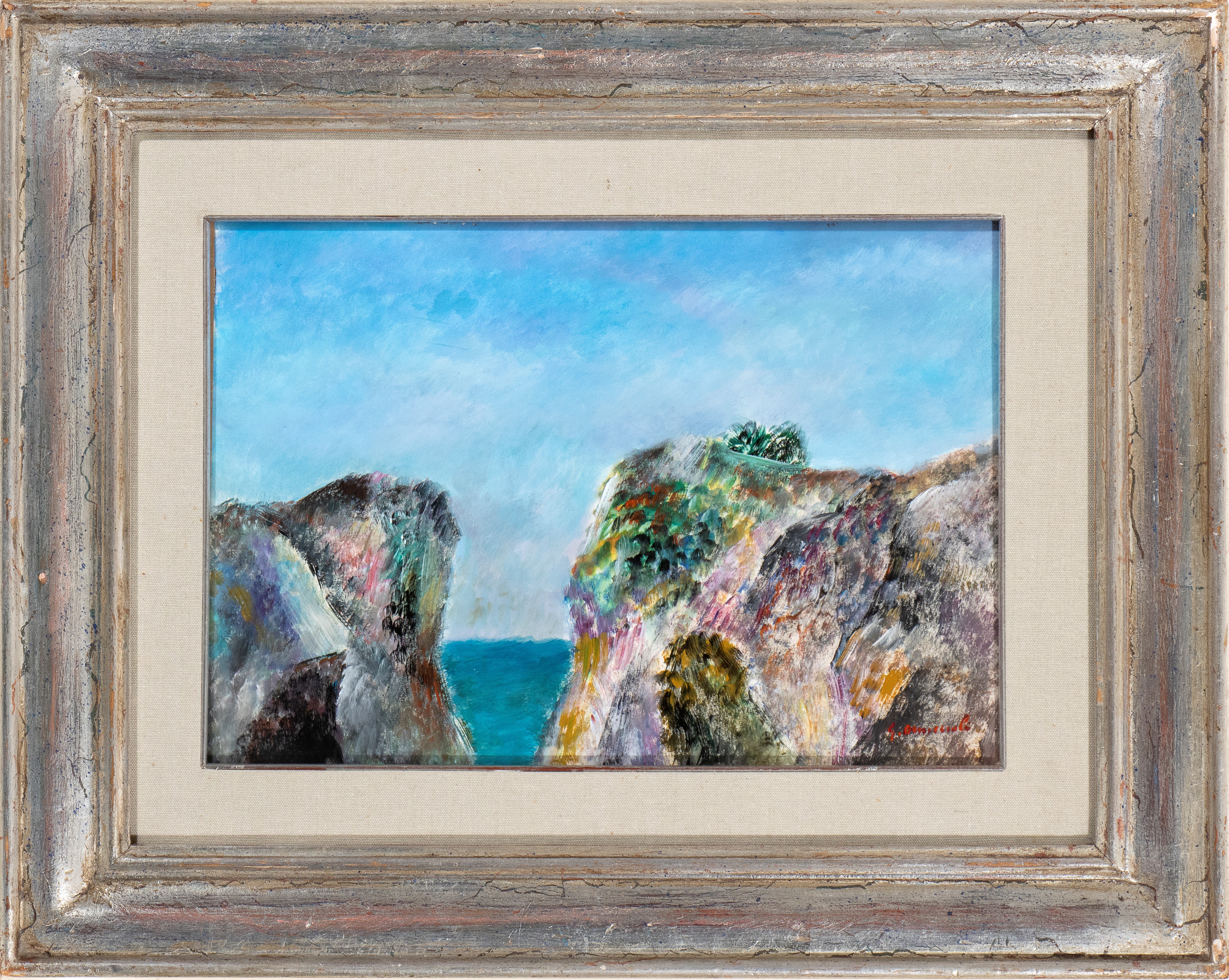 Giovanni Omiccioli - Roccia e Mare, Scilla