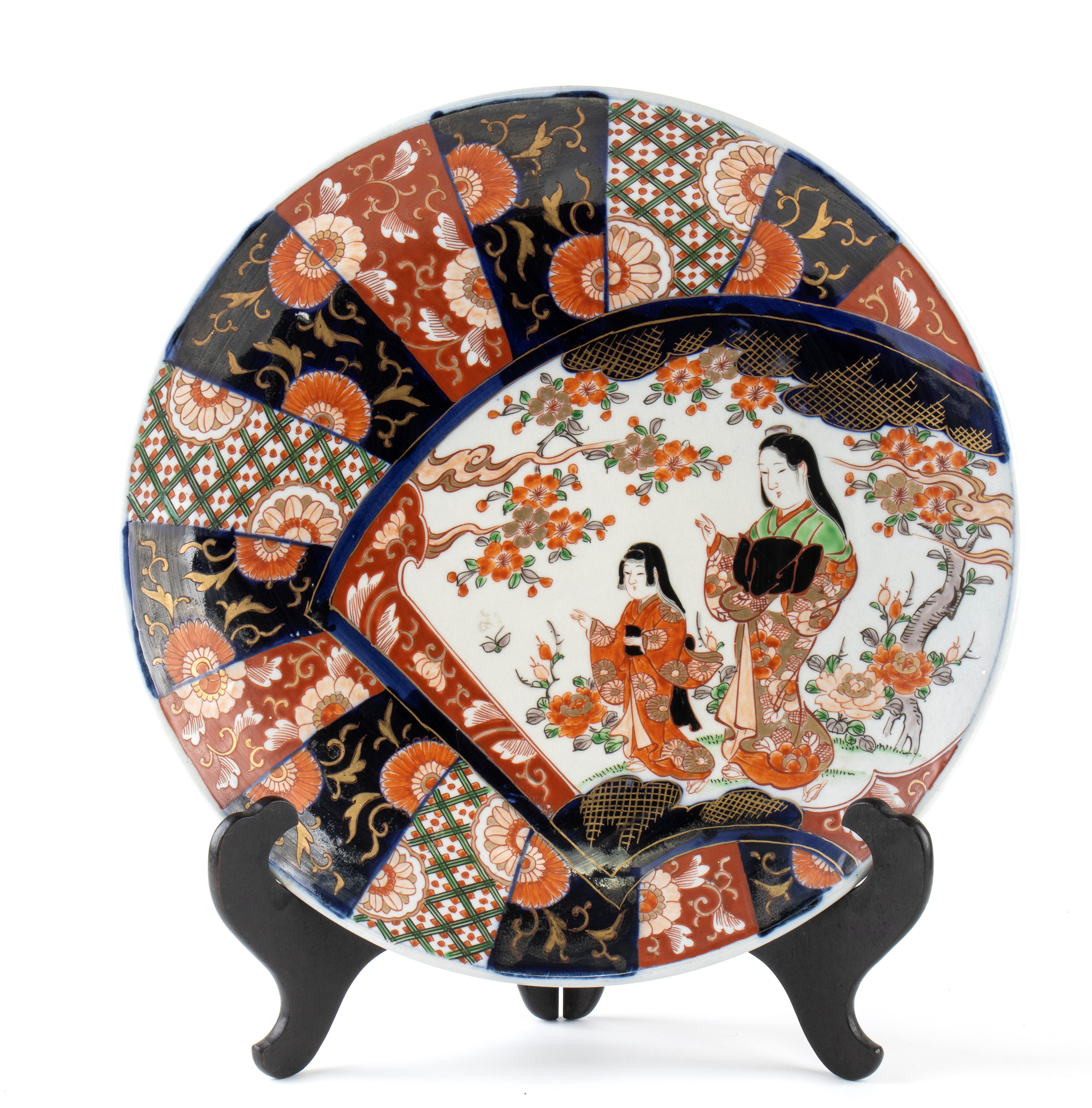 Coppia di Piatti in Porcellana 'imari'