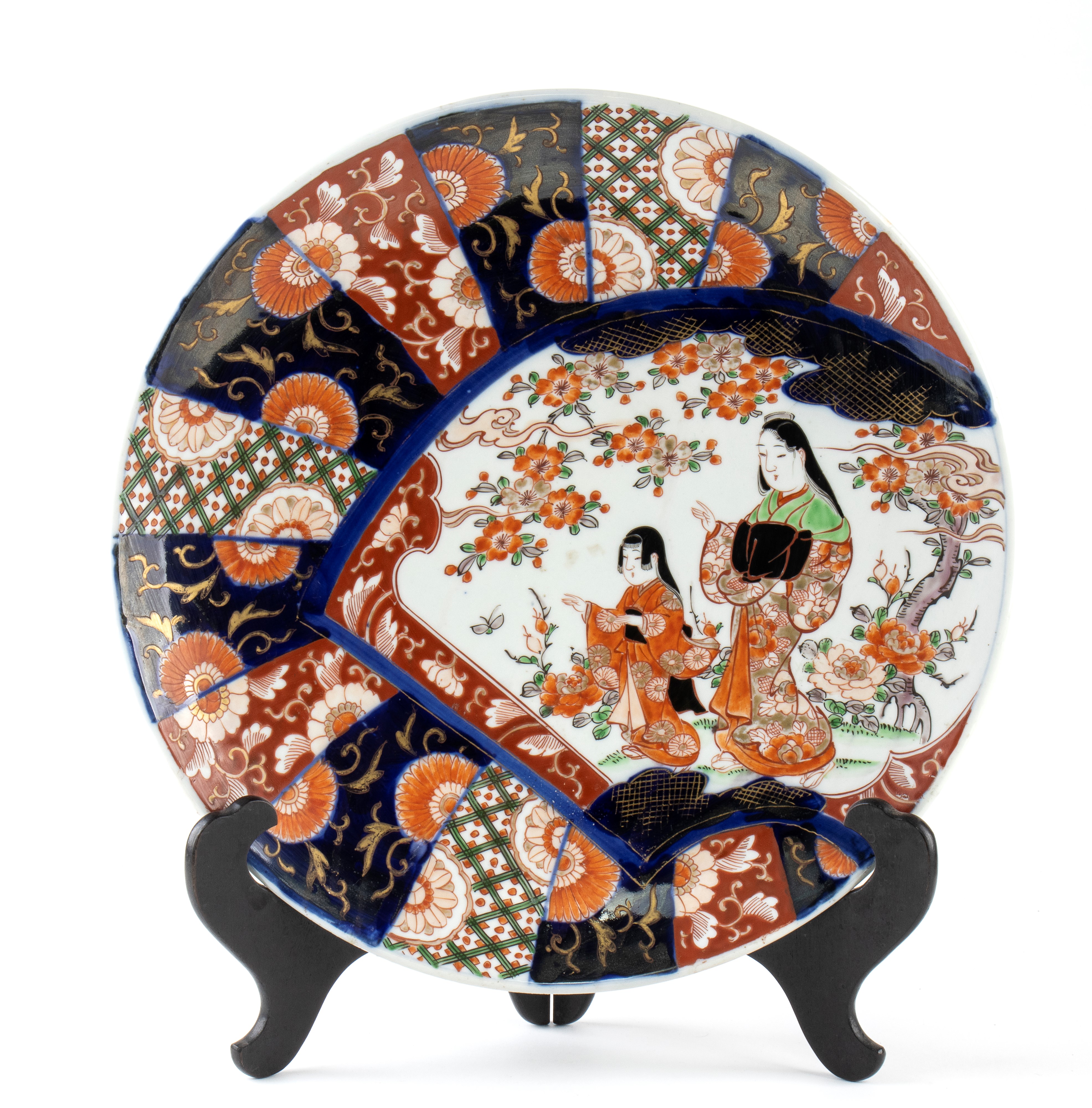 Coppia di Piatti in Porcellana 'imari'