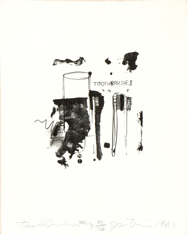 JIM DINE - Toothbrushes #4