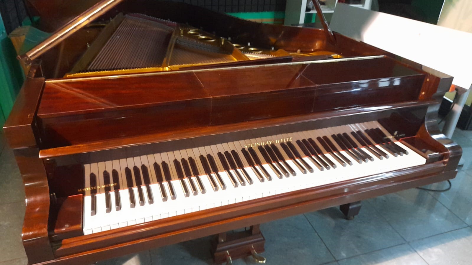 Pianoforte Mezza coda Steinway & Sons - Welte Autopiano