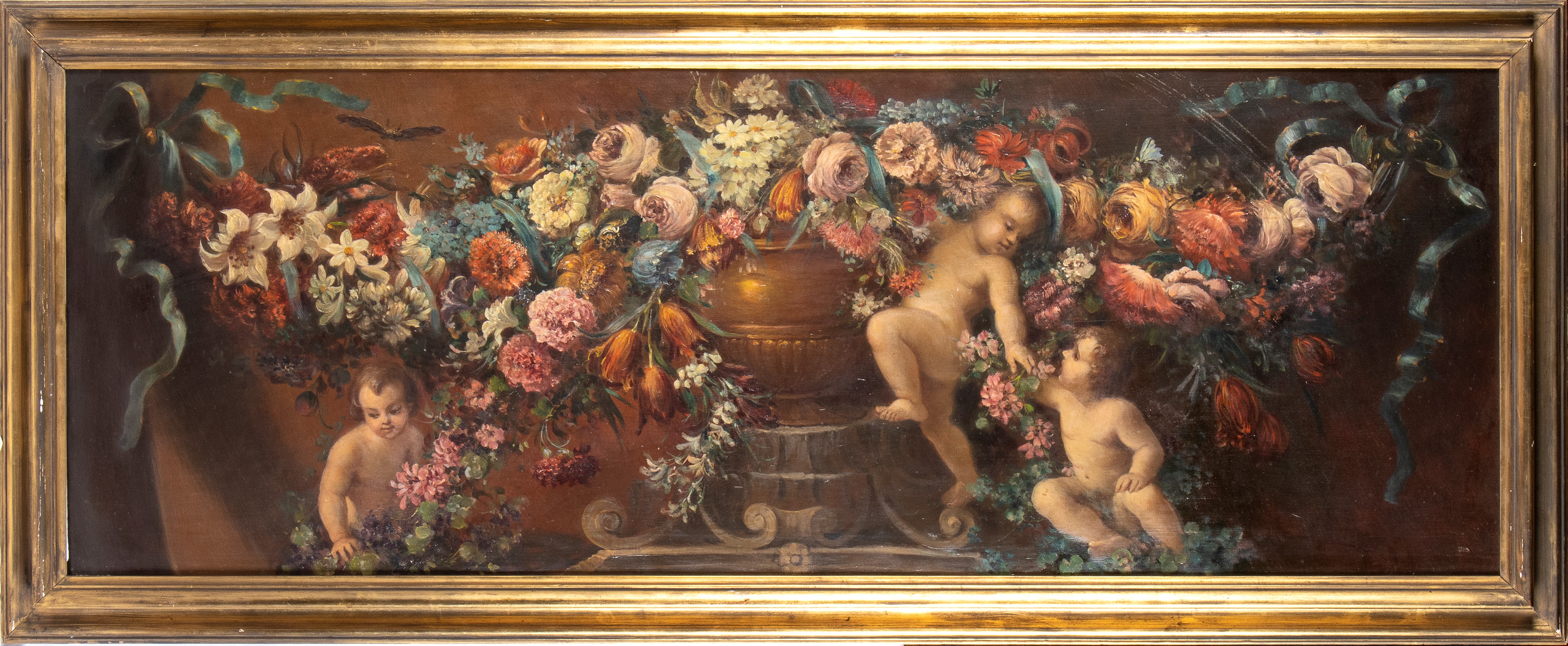 Ghirlanda di Fiori e Putti