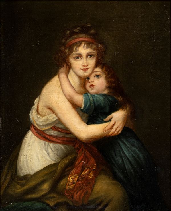 Copia francese del dipinto Madame Vigée-Le Brun e sua figlia Jeanne-Lucie-Louise