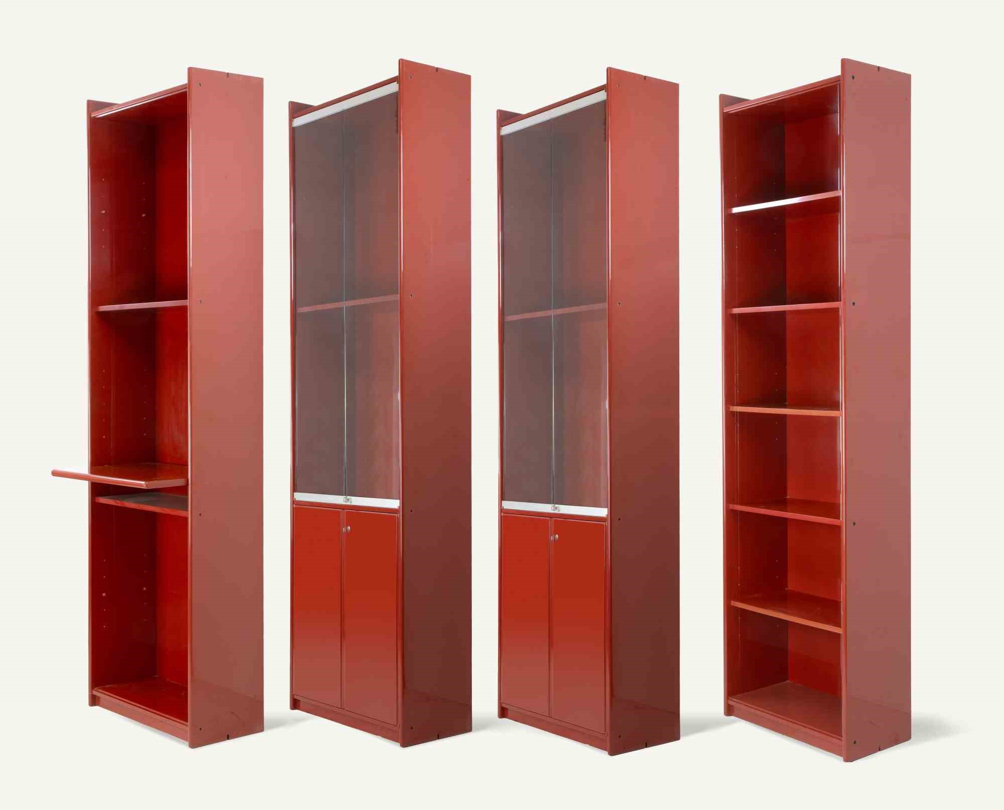 Libreria Vintage 4 Moduli Olinto