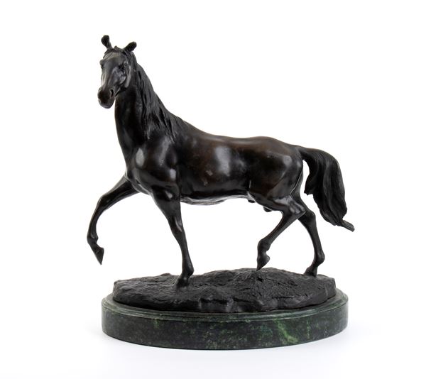 Pierre-Jules M&#232;ne - A French bronze horse