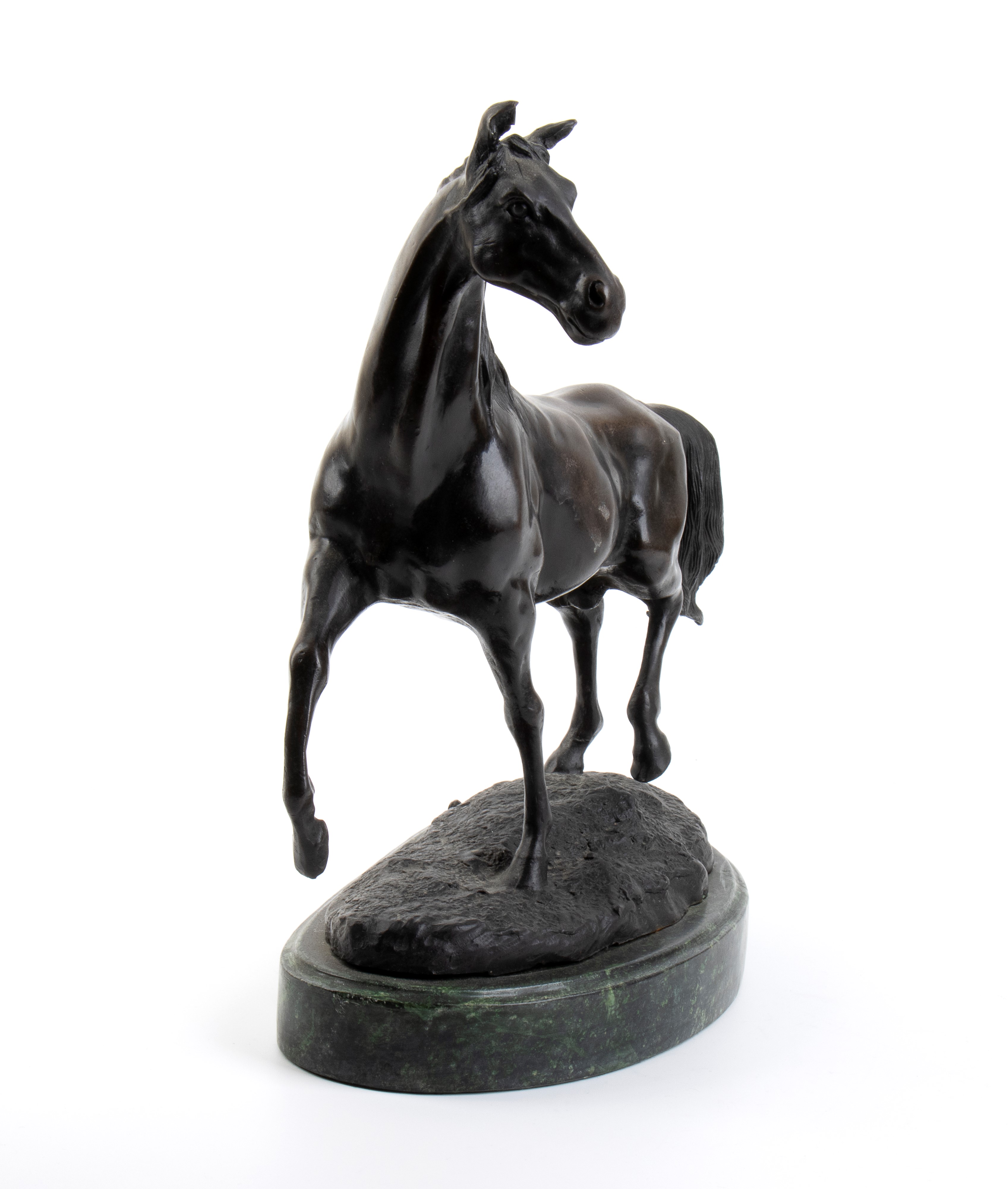 Pierre-jules Mène - Cavallo Francese in Bronzo