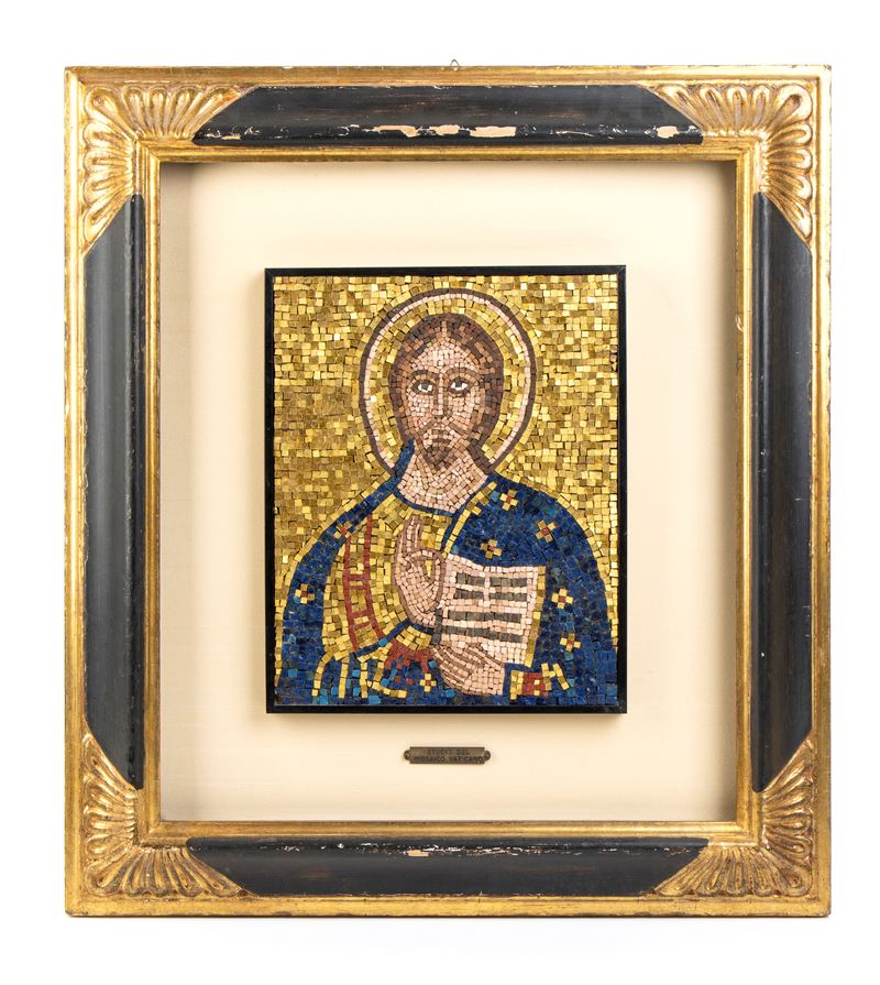Mosaico italiano raffigurante Cristo
