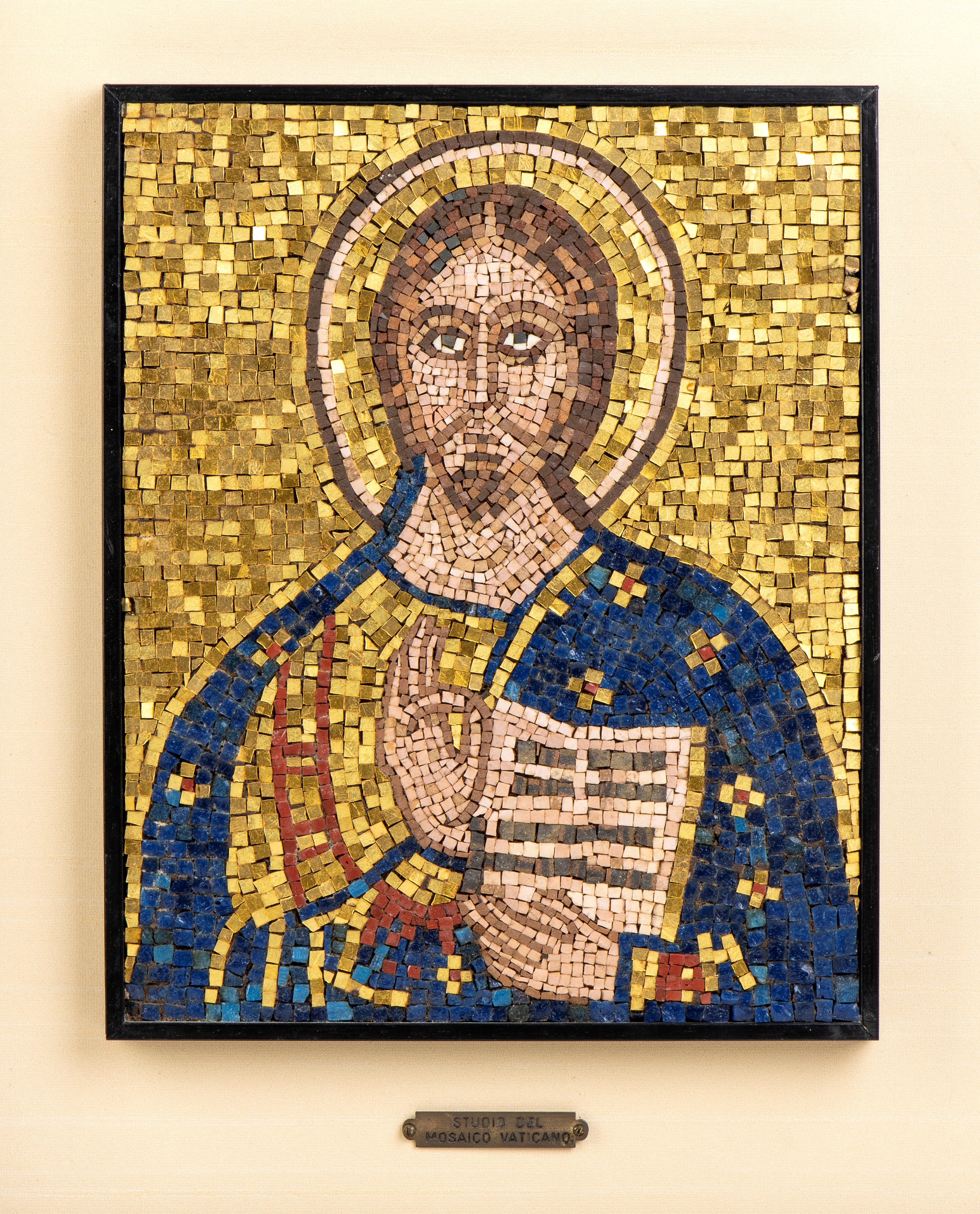 Mosaico italiano raffigurante Cristo