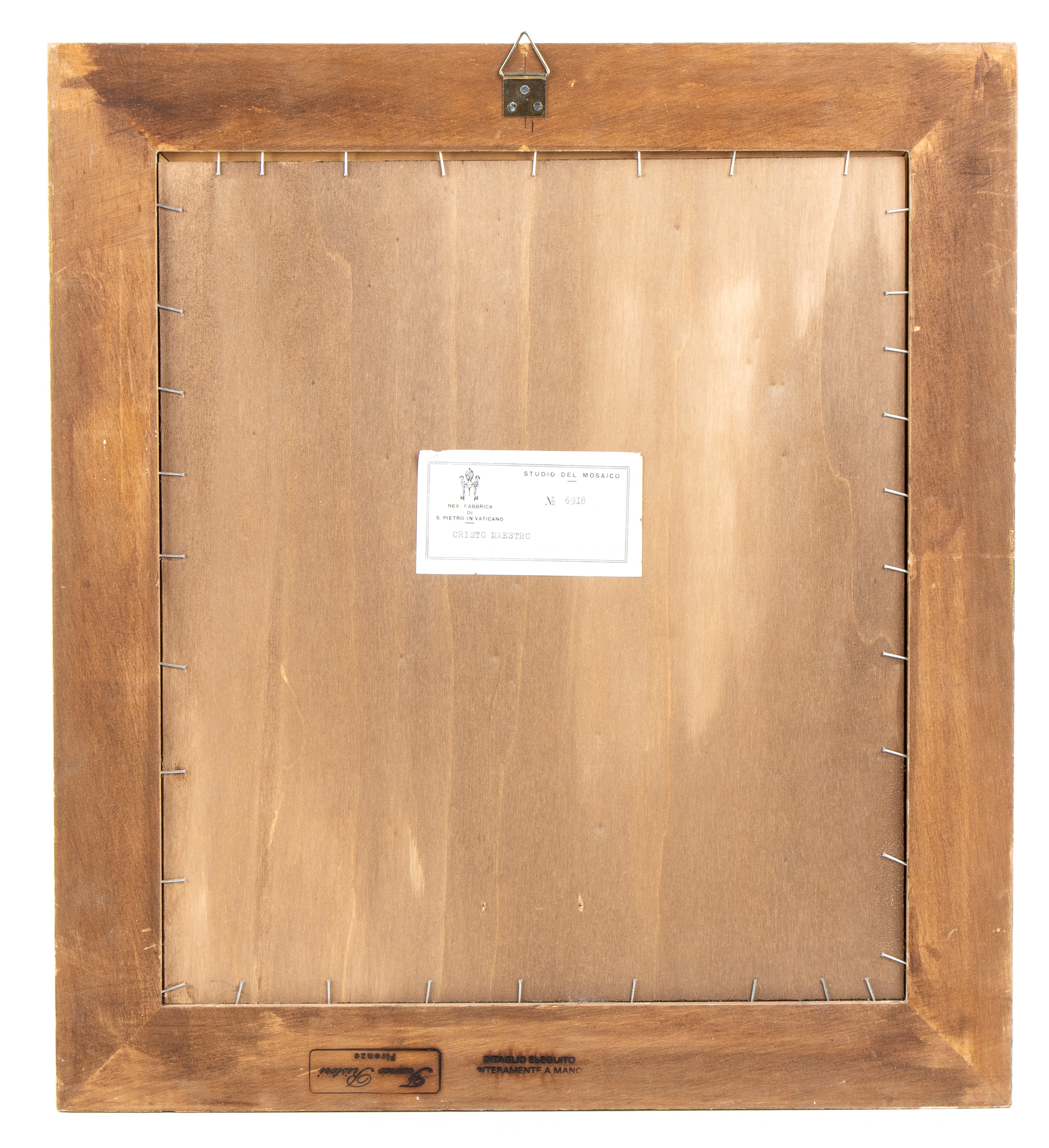 Mosaico italiano raffigurante Cristo