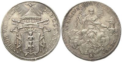 Stato Pontificio. Bologna. Sede Vacante 1823. Mezzo Scudo 1823. Ag (g 13,24; MM 33,8).