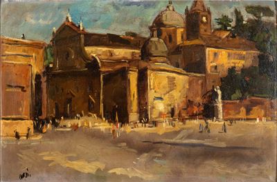 Piazza del Popolo a Roma