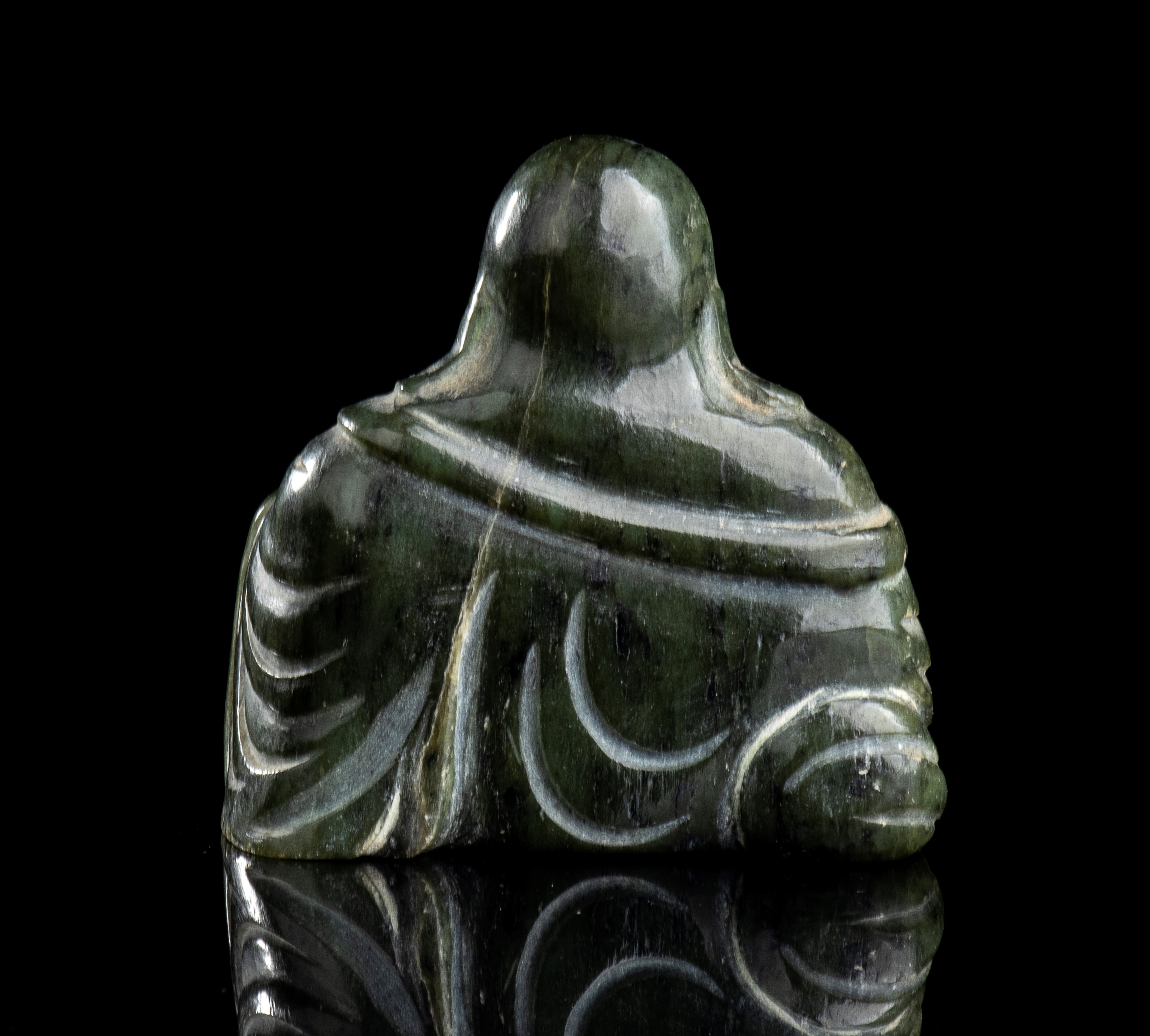 Budai in Pietra Dura Verde