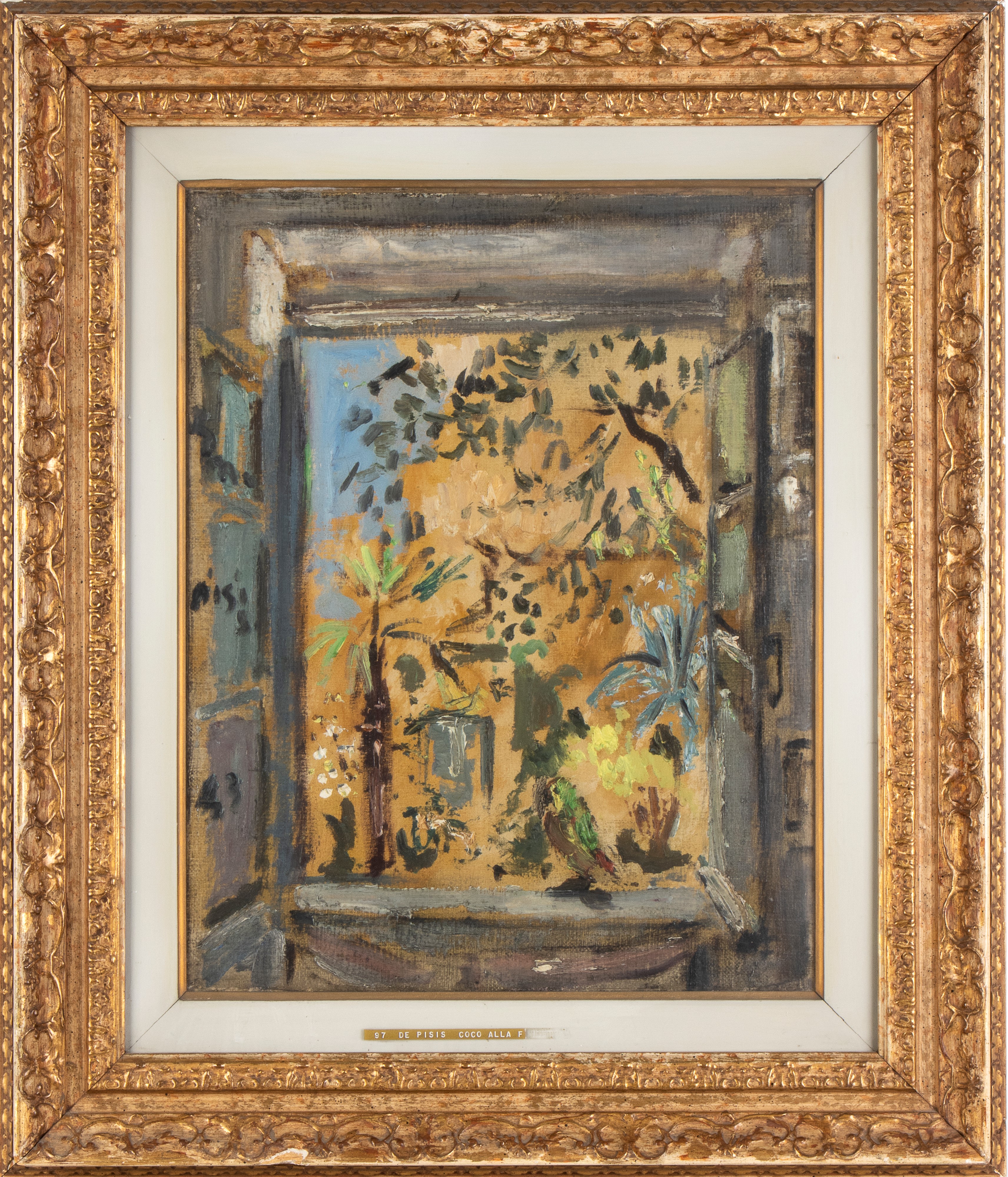 Filippo De Pisis - Cocò alla Finestra