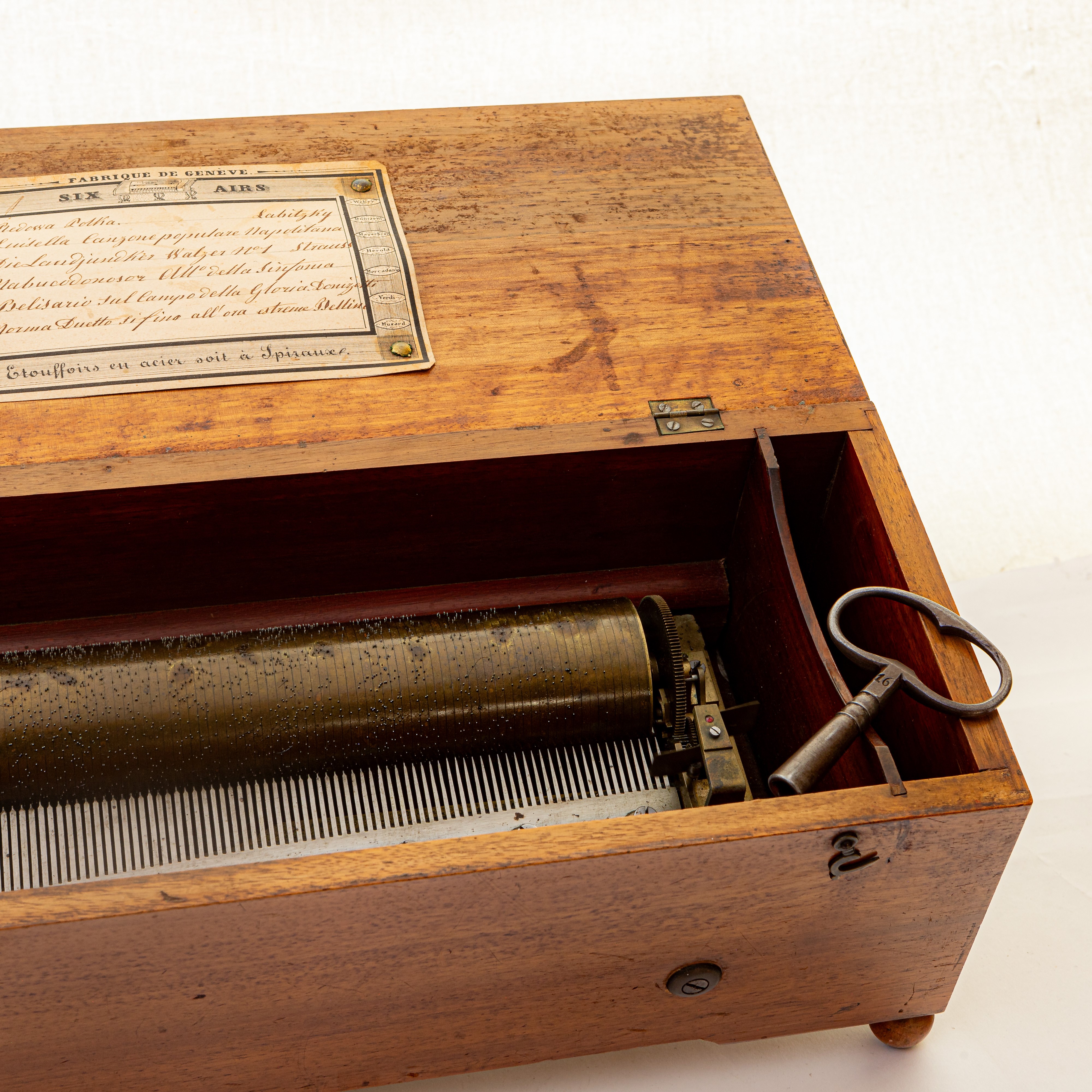 Scatola Musicale Carillon "fabrique De Geneve "