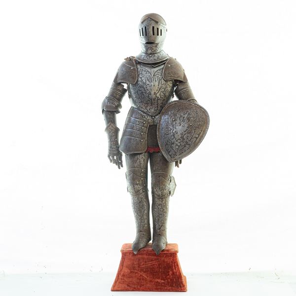 Scale model of armor 