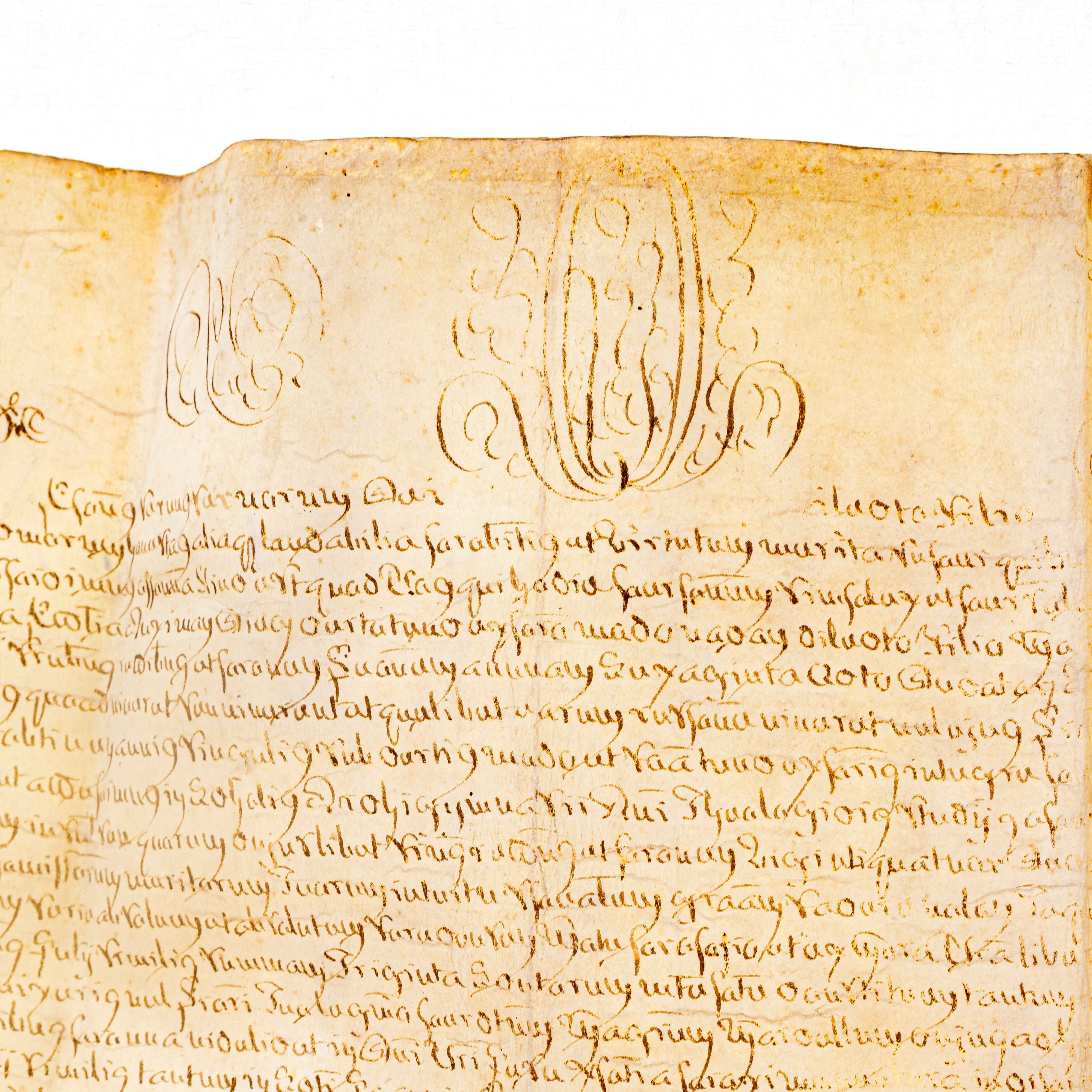 Pergamena con Bollo Papale di Gregorio XVI