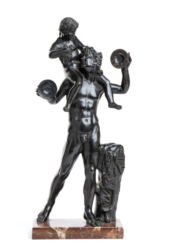 Faun with child Dionysus, after the archaeological model